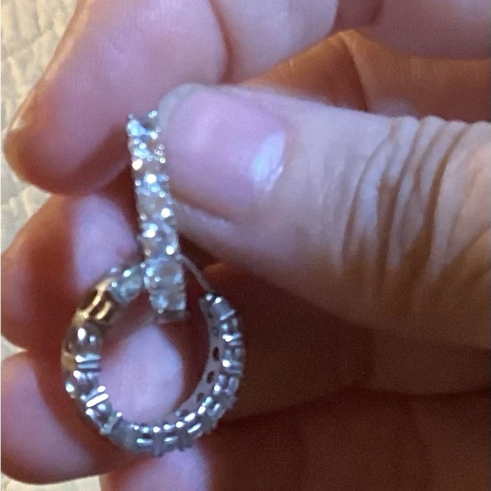 Elegant Silver Hoop Earrings